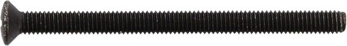 INTERSTEEL Bout tbv SKG3 aluminium beslag M6x80 voor deurdikte 68mm zwart