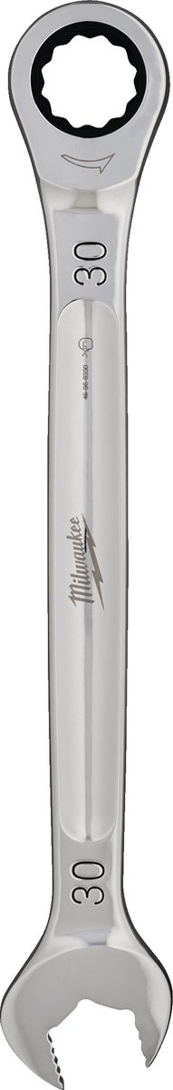Milwaukee MAX BITE™ Ringsteeksleutel met ratel 30mm - 4932480214