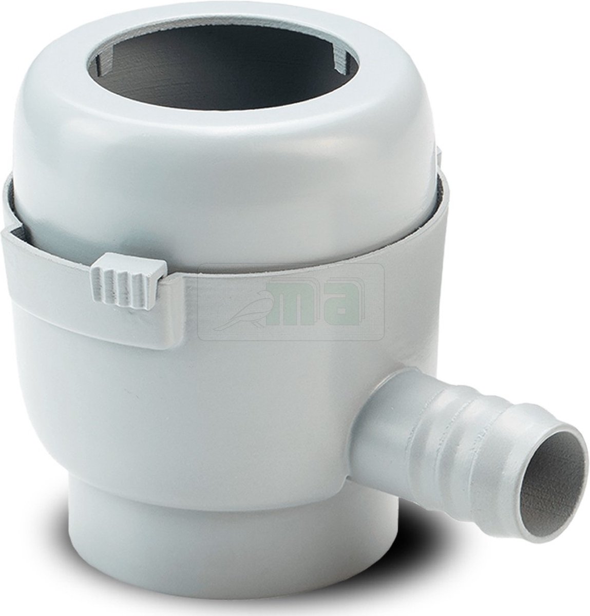 Garantia Collecteur d'eau de pluie Mini DN 50-60 gris incl. cartouche filtrante