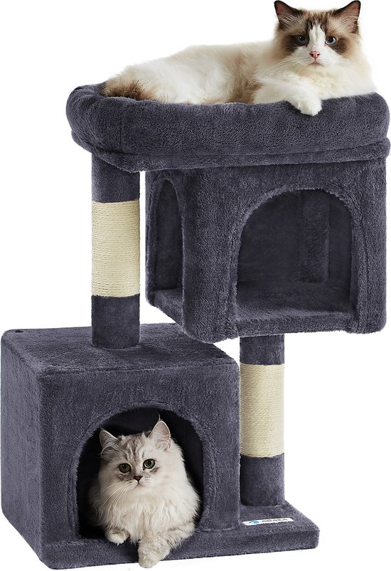 PawHut Krabpaal Kattenboom Krabpaal Voor Katten Kat Klimboom Sisal Pilaren D2 0027 2