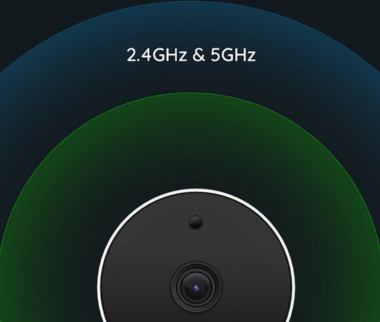 Foscam C5M Beveiligingscamera - 3K - 5MP - DualBand - WiFi - Binnencamera - Wit van Foscam — afbeelding 3