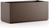 Casaria Plantenbak - Vorstbestendig Drainagesysteem 80l - Bruin
