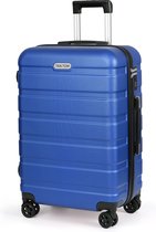 TAN.TOMI Koffer - 65L Reiskoffer met 4 wielen - Handbagage Ruimbagage - Cijferslot - Reiskoffer - Trolley Koffer met Wielen - Hemelsblauw
