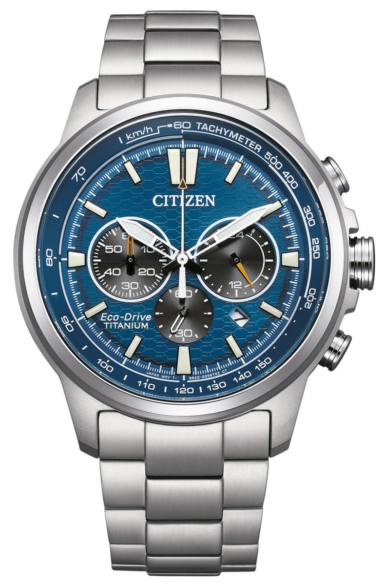 Citizen CA4570-88L Horloge - Titanium - Zilverkleurig - Ø 44 mm