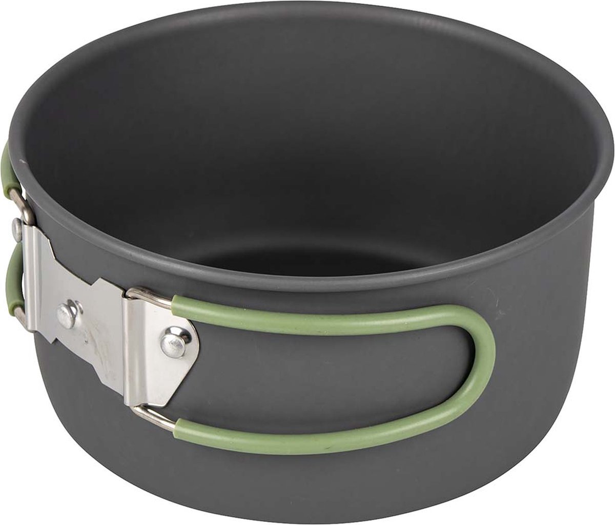 Bo-Camp Pannenset - Explorer - 4-Delig - Hard anodized - Aluminium