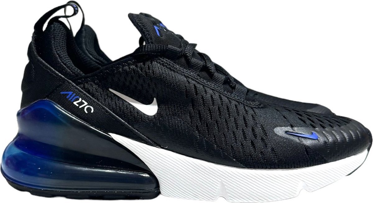 nike black and blue 270