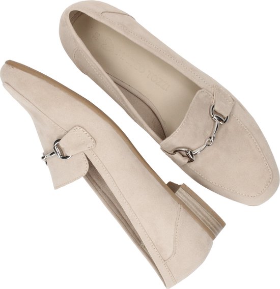 Marco Tozzi dames loafer Licht blauw