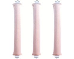 Heatless curls - set van 3 - Apricot