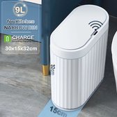 GONICVIN Badkamerbak, Roestvrijstalen Pedaalbak Afvalbak Met Deksels Langzame Afsluitende Slanke Vuilnisbak Pedaalafvalmand Voor Badkamer Keuken En Kantoor 5 L Rosegoud B 5rg