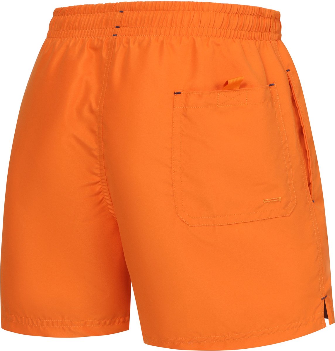Ladeheid LA - ZA - SWS - Short Heren Zwembroek - Zwemshorts - met zijzakken en achterzak - sneldrogend - met binnenslip van mesh - Koordsluiting - Polyester - Oranje/Kobalt — afbeelding 2