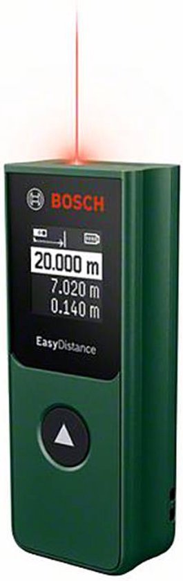 Foto: Bosch home and garden easydistance 20 laserafstandsmeter meetbereik max 20 m