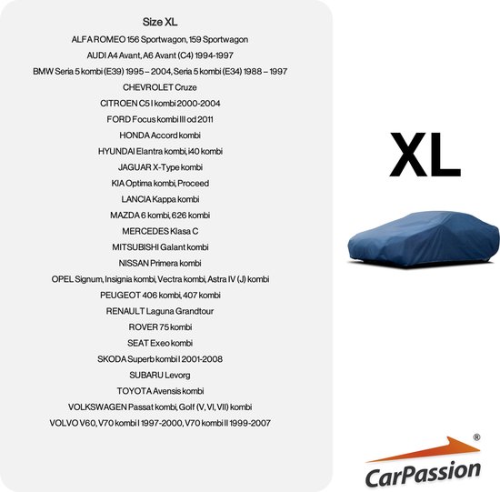 XXL hagelbeschermhoes auto kopen? ✔️ Tot 29% korting