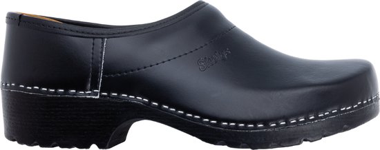 Skolys W-630.00 sabots - sabots - sabots de jardin - sabots de travail - hommes - femmes - infirmière - hôpital - entrée - noir - semelle pu - taille 46