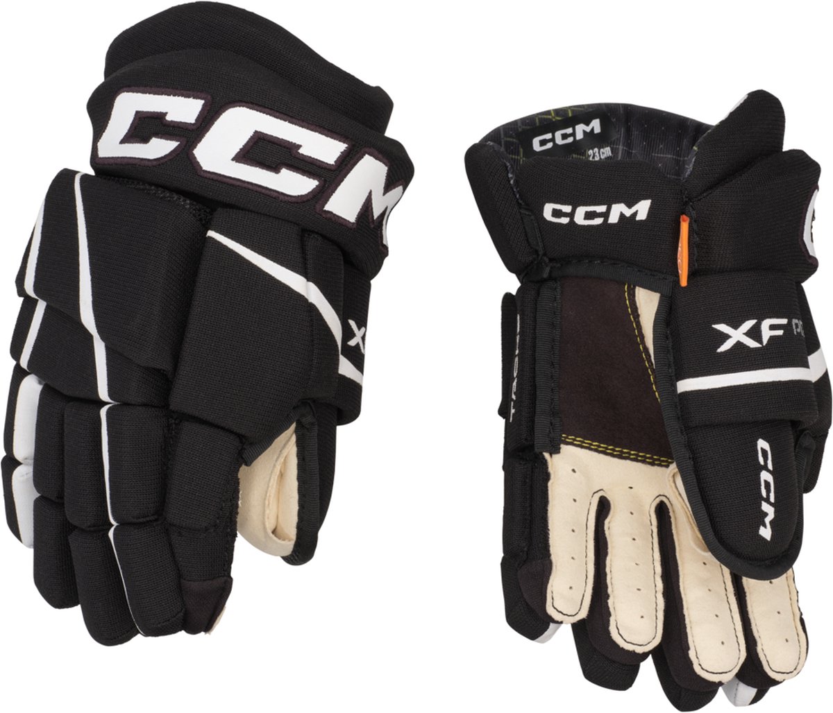 CCM - Tacks XF Pro - IJshockeyhandschoenen - Volwassenen - Zwart - Wit - 14