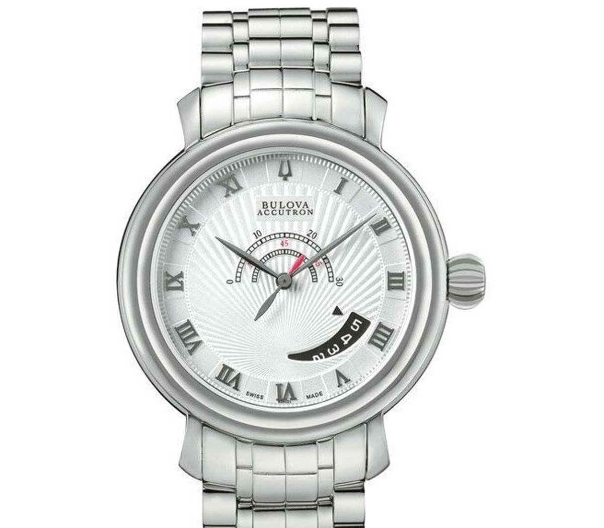 Bulova horloge 63B023 - Zilver