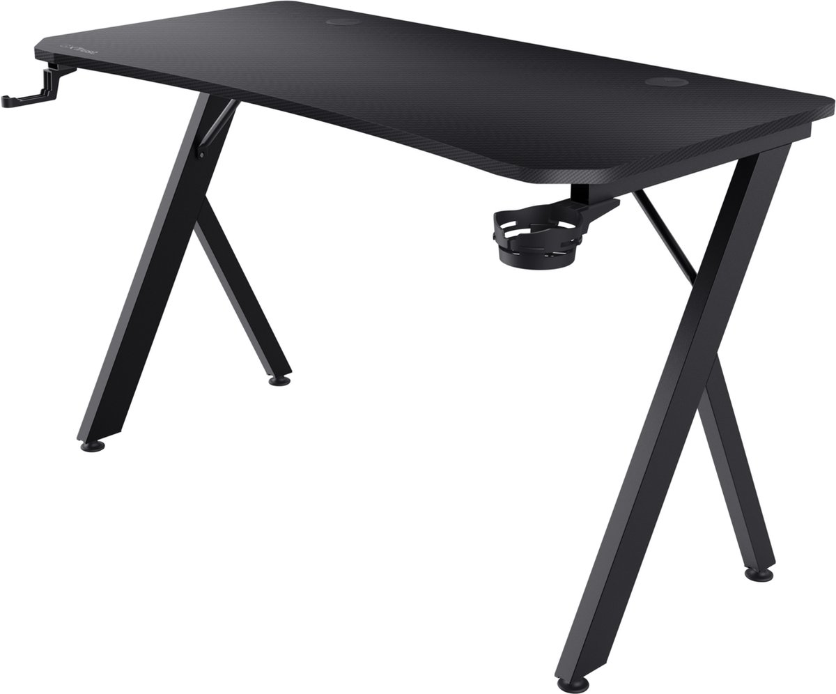 Trust GXT 700 Omnius - Gaming Tafel - Gaming Bureau - Zwart