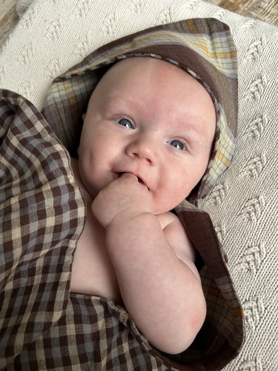 Cateu Boet Omslagdoek Dreumes - Wikkeldeken - Badcape - Hydrofiele doek van Cateu — afbeelding 2