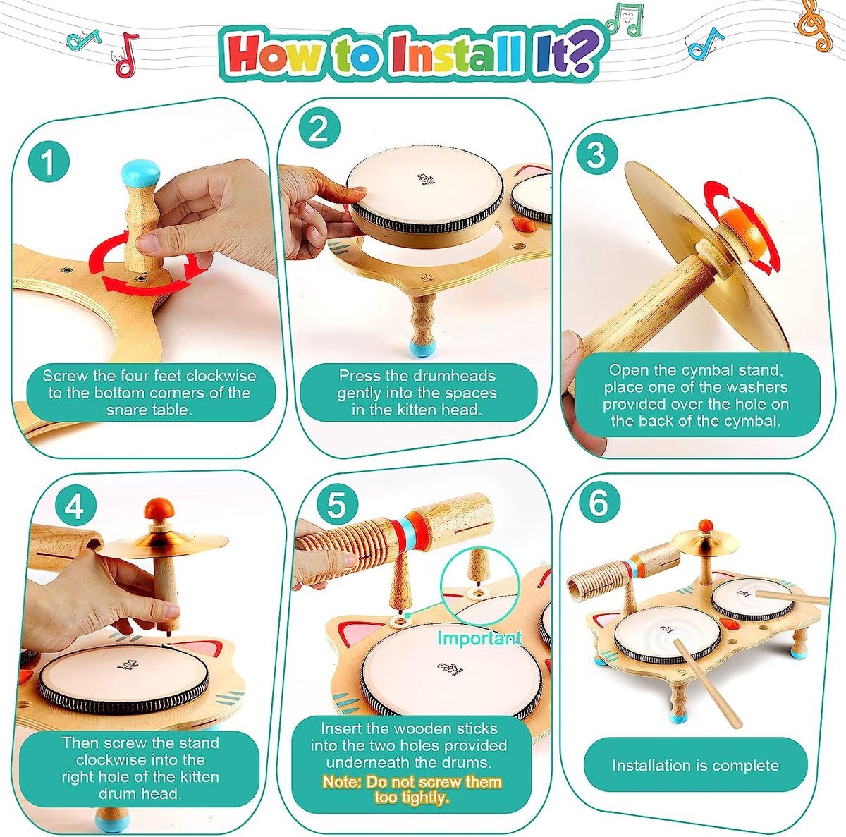 Kinderdrumset