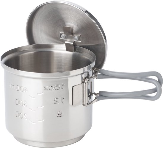 Esbit Outdoor Kooktoestel 585ml - Opbergtas - Aluminium/RVS — afbeelding 5