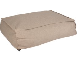 Topmast Orthopedisch Hondenkussen Riva - Extra Dik Matras - Beige - High Sensitive foam - Medium -100 x 70 x 27 cm