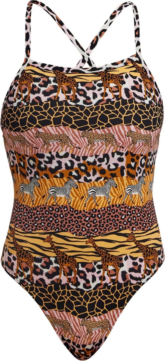 Zoo Life Tie me tight one piece – Dames | Funkita | Maat 12