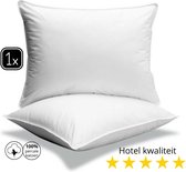Bol.com Droomtextiel Classic Hoofdkussen - Hotelkwaliteit hoofdkussens - 60 x 70 cm - 100% Katoen - Ultiem slaapcomfort - Zijsla... aanbieding
