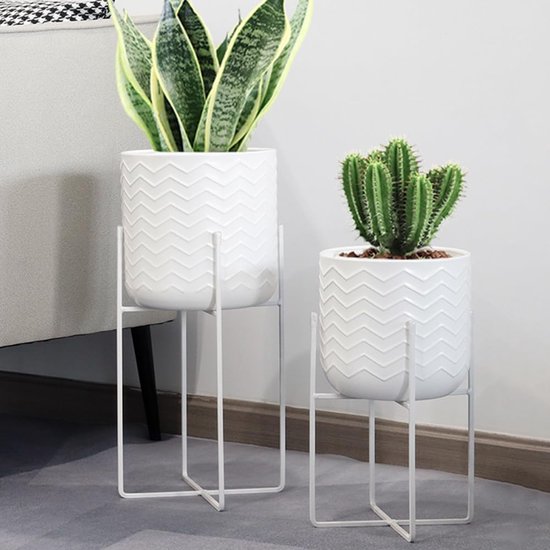 Nordic Stijl Wandmontage Plant Vazen Houder Rvs Woonkamer Entree Muur Bloem Vaas Home Decoraties