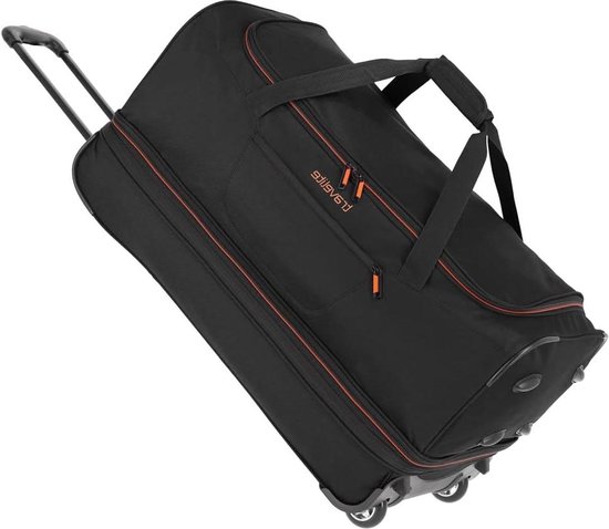 Reistas met wielen 100 liter Basics Travelite 70 cm 98 liter zwart Reistas met. bol