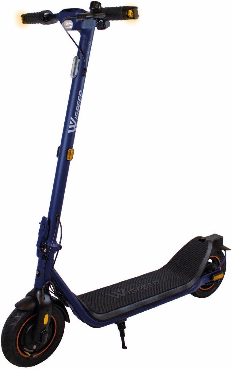 Wispeed - C10-55 MAX - Elektrische step - Krachtige 350W Motor - 10" Luchtbanden - Snelheid tot 25km/h - Bereik tot 55km - Donker Blauw