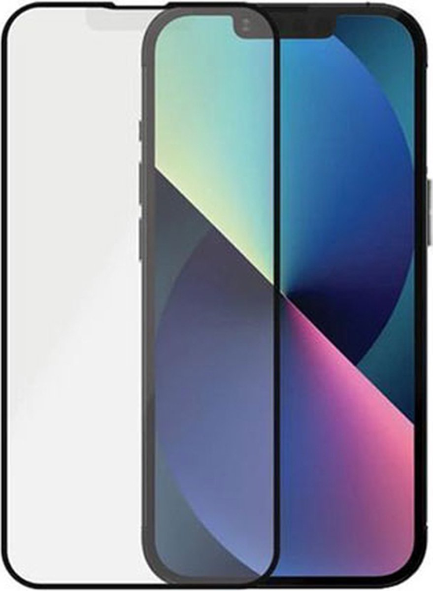 Screenprotector Geschikt voor iPhone 13 Pro Screenprotector Glas Gehard Tempered Glass Full Cover - Screenprotector Geschikt voor iPhone 13 Pro Screen Protector Screen Cover - 3D Clear - Met zwarte randjes