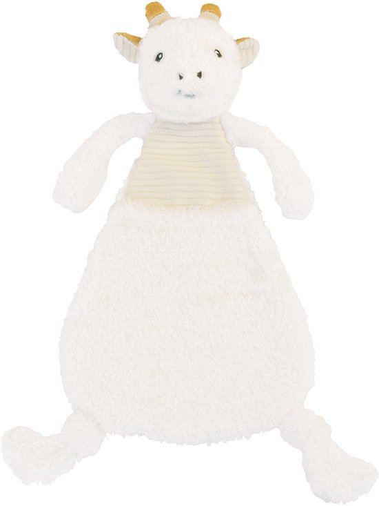 Happy Horse Giraf Gary Knuffeldoekje - Wit - Baby cadeau van Happy Horse — afbeelding 2