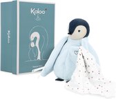 Kaloo Complices - Pingouin Blauw avec coussin en tissu