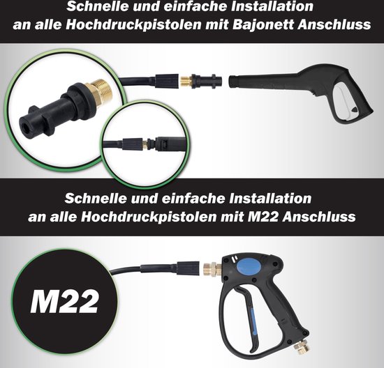 Mc. Filter - Rioolslang voor Hogedrukreiniger - 15 m - Rioolontstopper - Adapter o.a. geschikt voor Kärcher van Mc. Filter — afbeelding 5
