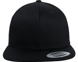 Flexfit Organic Cotton Snapback Unisex Cap - zwart - Standard