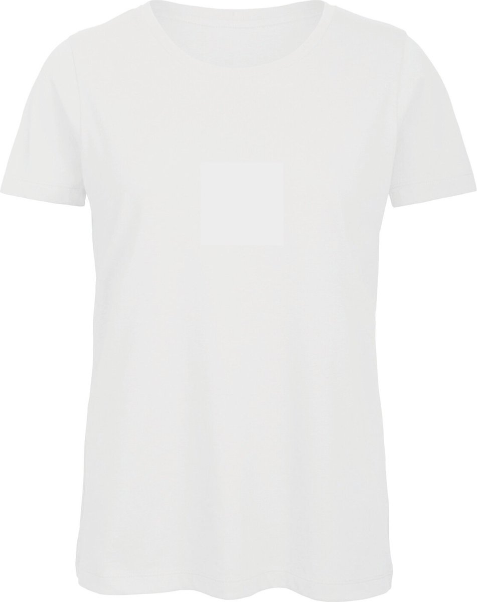 B&C Organic Cotton Inspire Crew Neck T-shirt / Woman CGTW043 - White - S