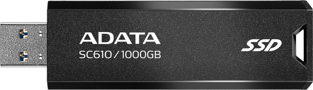 ADATA SC610 USB flash drive 1 TB USB Type-A 3.2 Gen 2 (3.1 Gen 2) Zwart