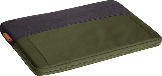 Trust Lisboa - Laptophoes - Laptop sleeve - 16 inch - Gerecycled materiaal - Groen