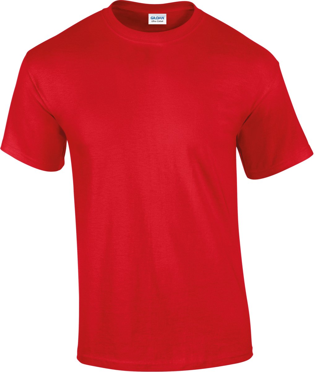 Gildan Ultra Cotton™ Classic Fit Adult T-shirt GI2000 - Red - L