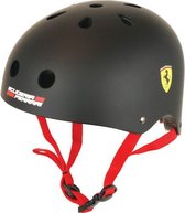 Ferrari Fietshelm - Skatehelm voor Kinderen - Zwart/Rood