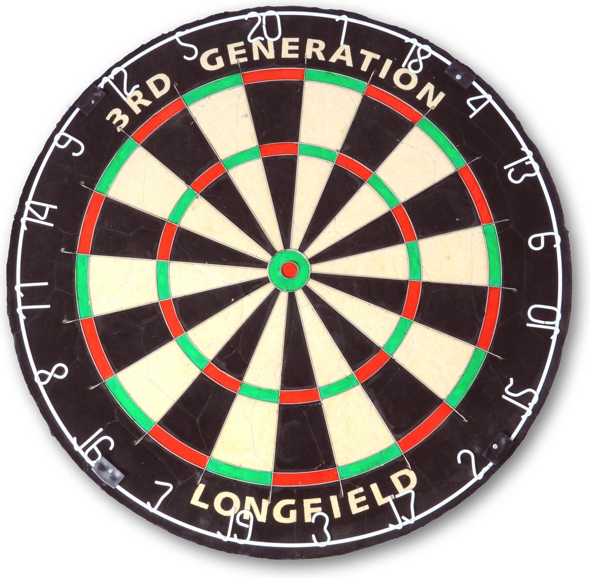 Dartbord Longfield 3rd Generation - Blade Wire - Afrikaans Sisal - Wedstrijd Dartbord