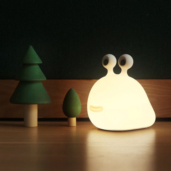 MUID Slug Night Lamp - Nachtlampje kinderen - Naaktslak - Siliconen van MUID — afbeelding 2