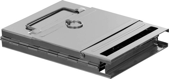 Fox outdoor Rocket Stove - Buitenkachel - RVS - opvouwbaar met grill - small - ca. 27 x 20 x 20 cm (H x B x D) van Fox — afbeelding 3