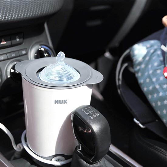 Thermo Express Flessenwarmer - voor Onderweg & Thuis - Flessenwarmers voor Flessen & Potjes - Verwarmt in 90s - Incl. Auto Adapterkabel van thermo — afbeelding 3