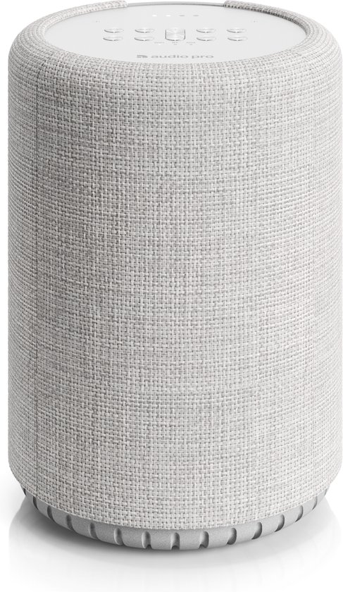 Audio Pro G10 - Smart Assistant Multiroom Actieve Luidspreker - Lichtgrijs