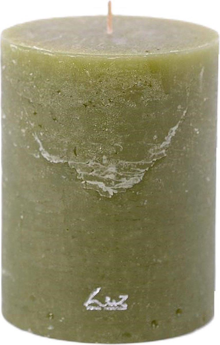 Rasteli Luz Your Senses Stomp Kaars Groen D 10 cm H 13 cm