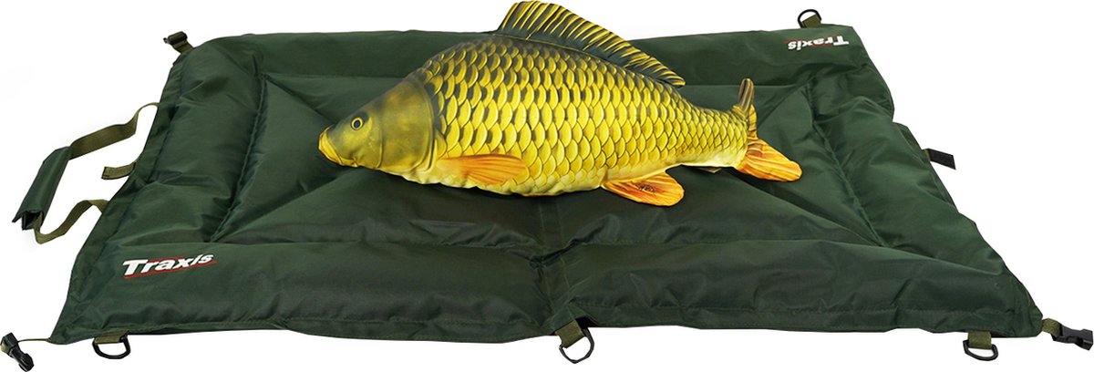 Traxis Styro Unhooking Mat - 110x70cm - Onthaakmat - Groen - Drijvend
