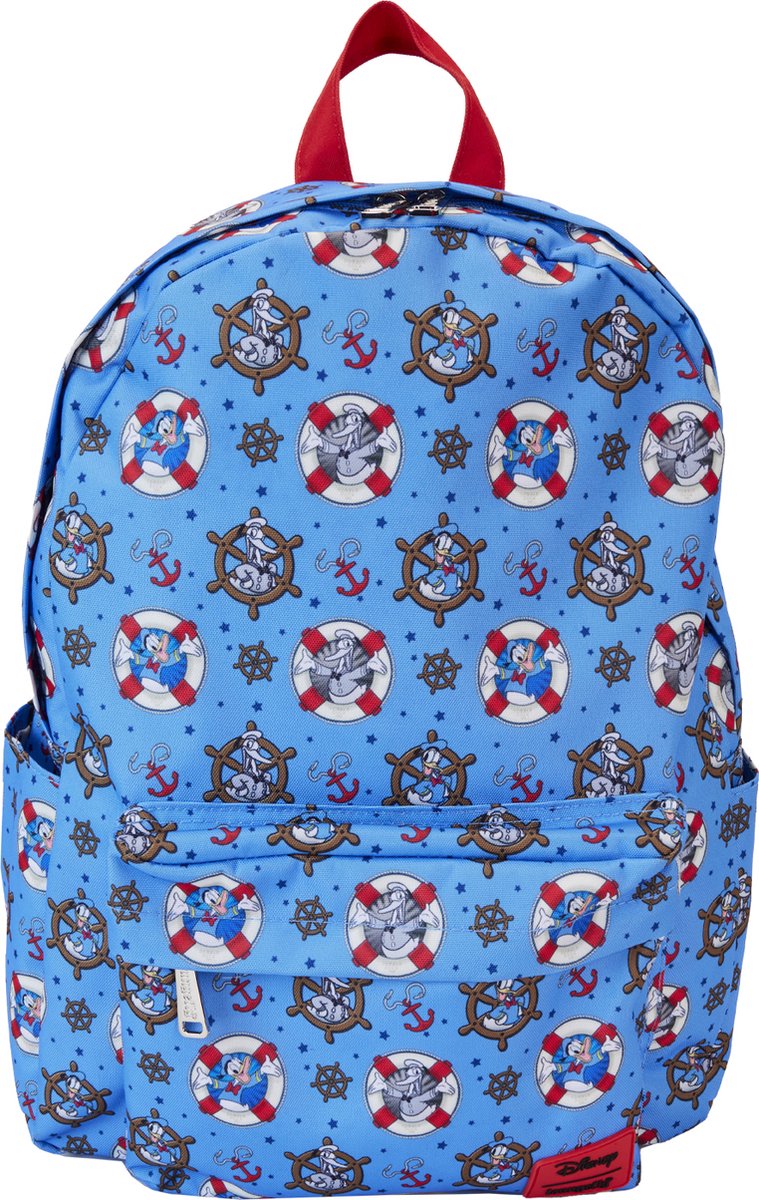 Disney Loungefly Nylon Backpack Donald Duck 90th Anniversary