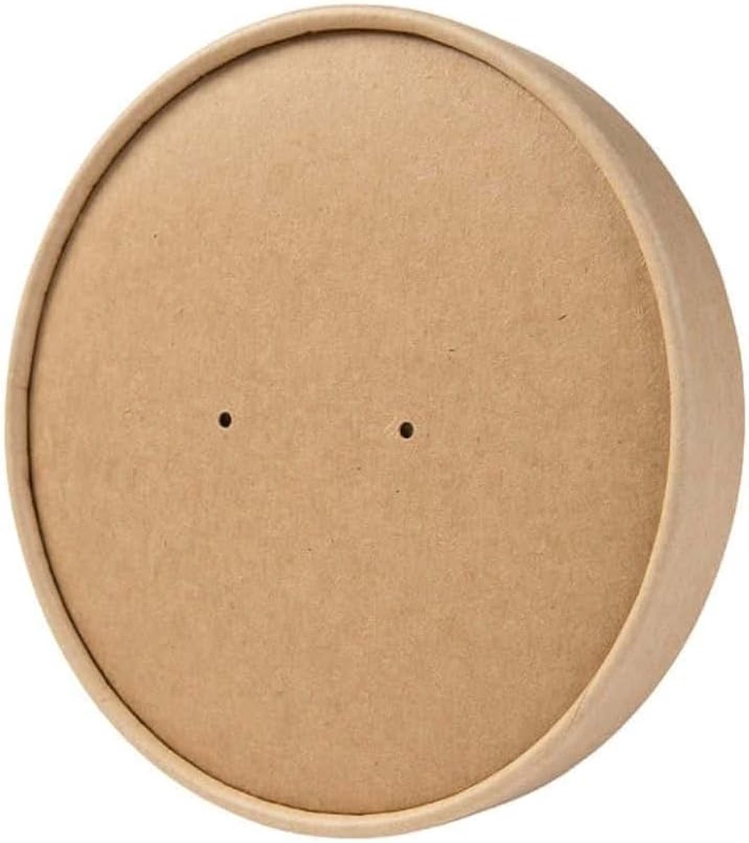 Goedkoopste Milieuvriendelijke Kartonnen Membraandeksels Bruin Ø 150 mm - 25st
