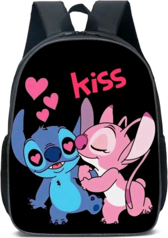 Stitch Angel Rugtas Schooltas Trendy Schooltas Anime Cartoon Unisex . bol