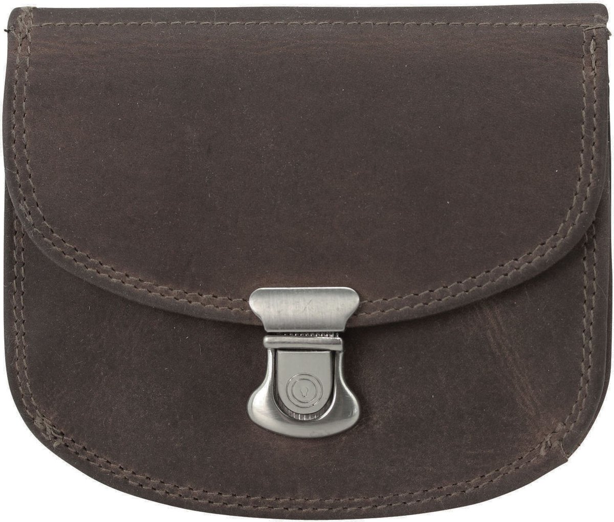 Harold's Antic Portemonnee Leer 11.5 cm - Jongens - Staand formaat - natur